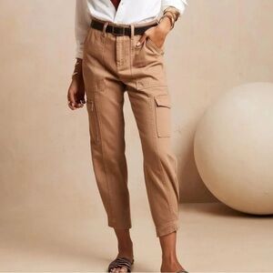 Beige/ brown cargo. Banana republic. Petite fit like a size 4